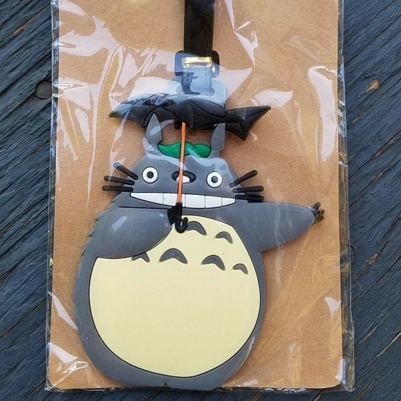 totoro luggage tag